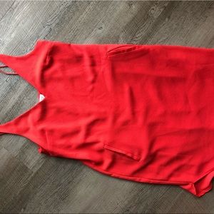 WAYF mid length dress with pockets